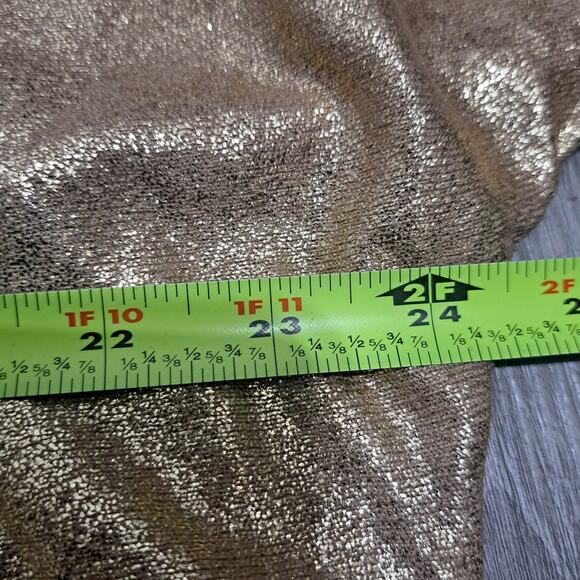 Lauren Ralph Lauren Stylish Grannycore Boatneck Long Sleeve Blouse Gold XL NWT - Picture 11 of 11